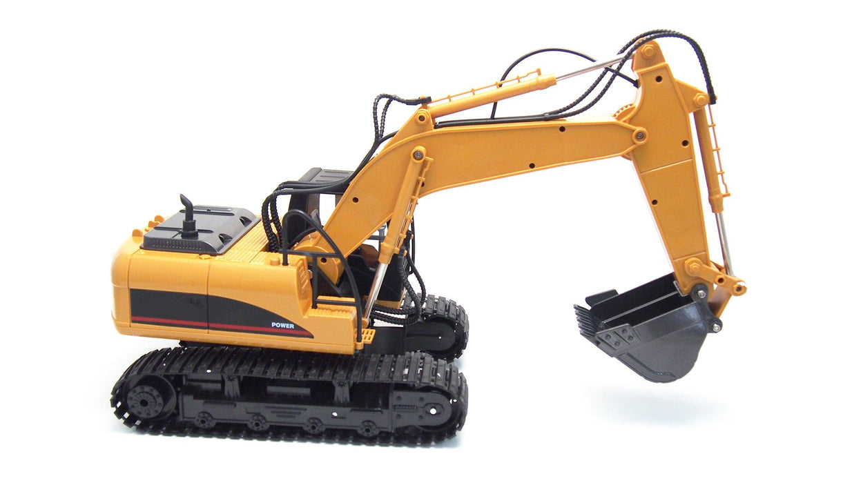 Hydraulic Excavator w/ Metaal Bucket, Light & Sound 1/14 PNP
