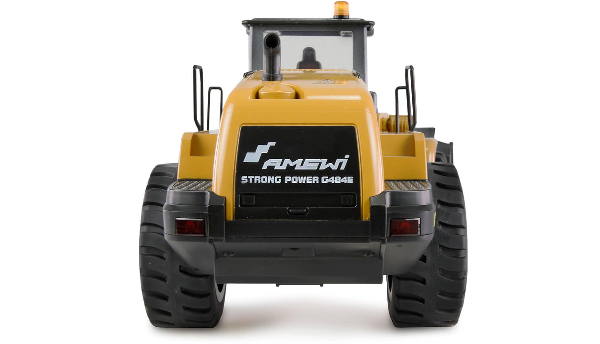 Amewi G484E Wheel Loader 10CH Light & Sound 1/14 PNP (Part Metaal)