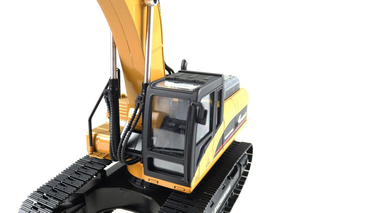 Amewi G704E Excavator in Leather Look Case 1/14 PNP (fully metal)