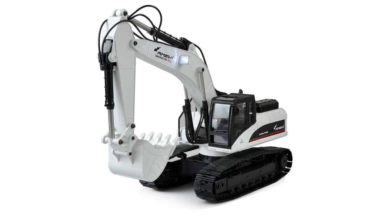 Amewi G704E Full Metal Excavator 1/14 PNP (wit)