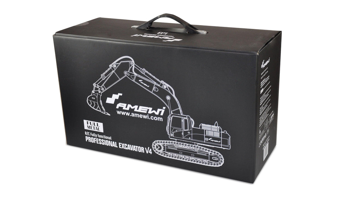 Amewi G704E Full Metal Excavator 1/14 PNP (wit)