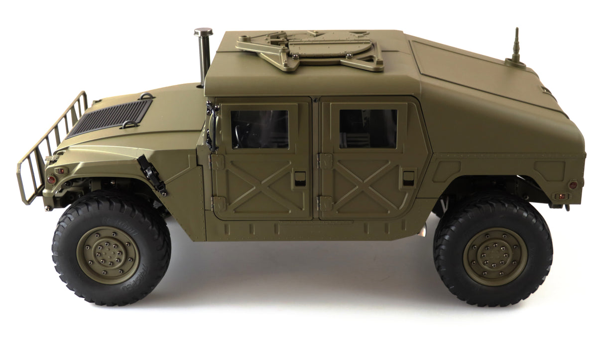 Camion militaire américain 4x4 Crawler 1/10 PNP