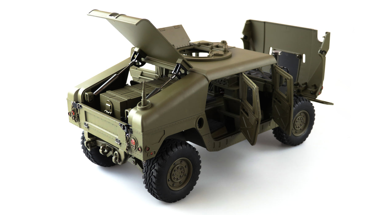 US Militär-LKW 4x4 Crawler 1/10 PNP