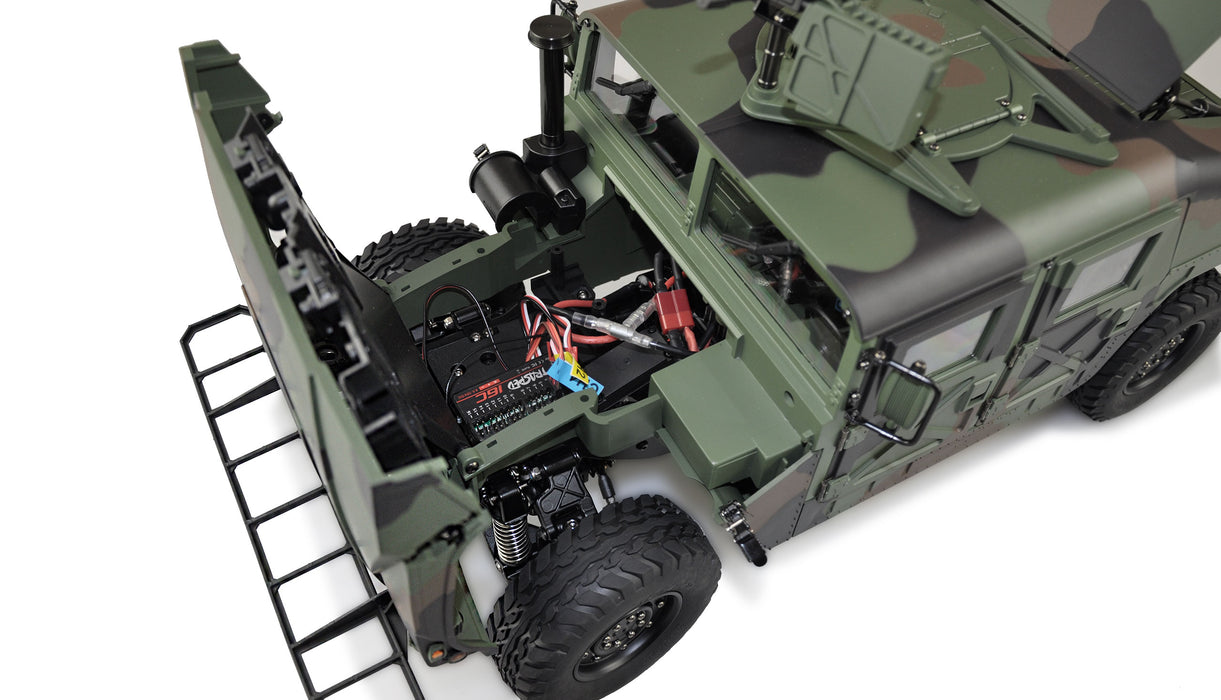 Camion militaire américain 4x4 Crawler 1/10 RTR