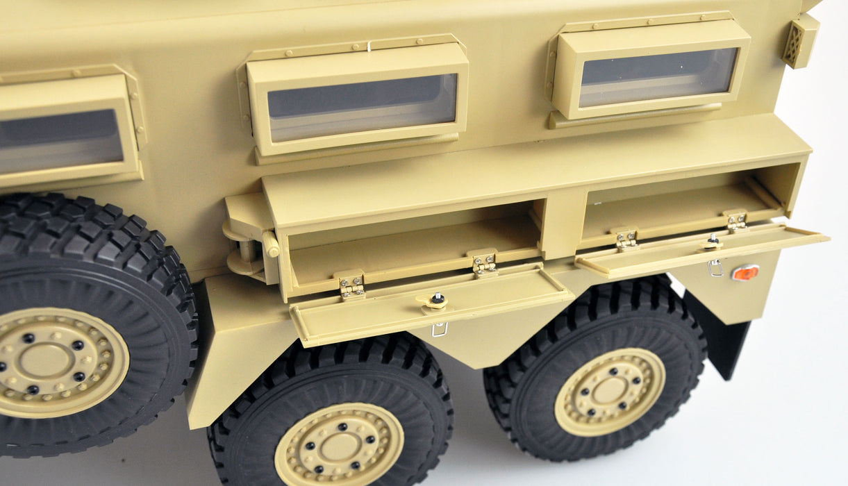 US Military Vehicle MRAP 6x6 1/12 RTR