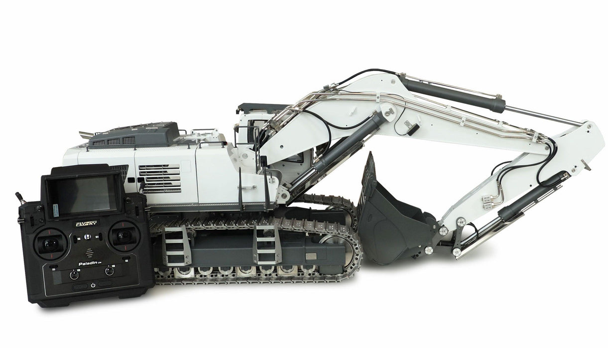 Amewi G308H Hydraulic Excavator 1/13.5 PNP (Fully metal, white)