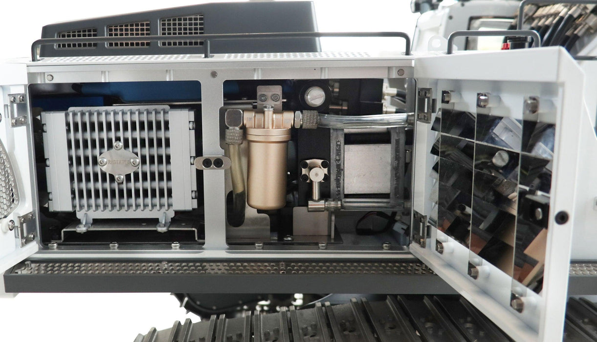 Amewi G308H Hydraulic Excavator 1/13.5 PNP (Fully metal, white)