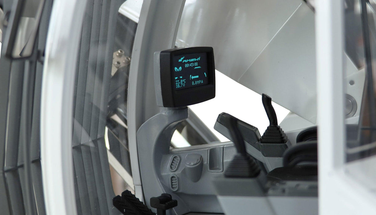 Amewi G308H Hydraulic Excavator 1/13.5 PNP (Fully metal, white)