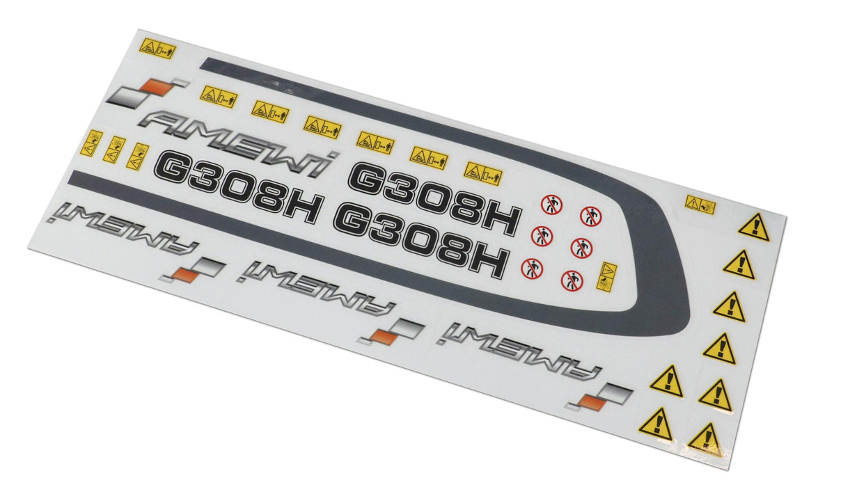 Amewi G308H Hydraulic Excavator 1/13.5 PNP (Fully metal, white)