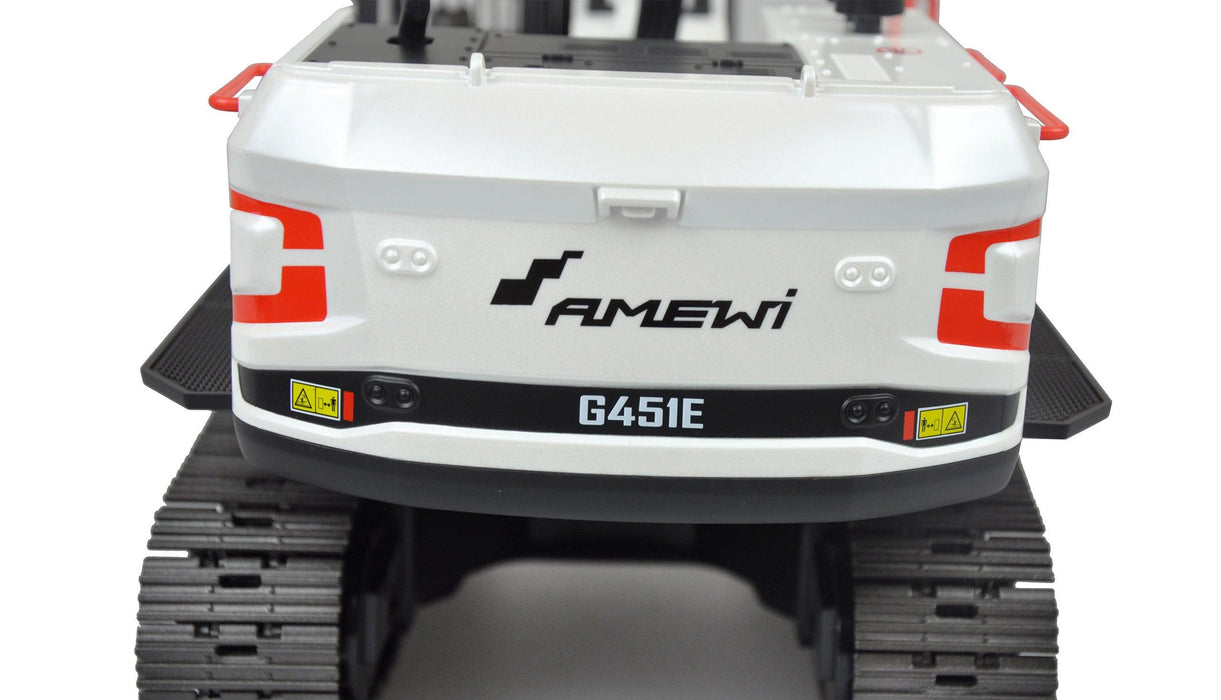 Amewi G451E Excavator 1/14 PNP (Metal Part, white)