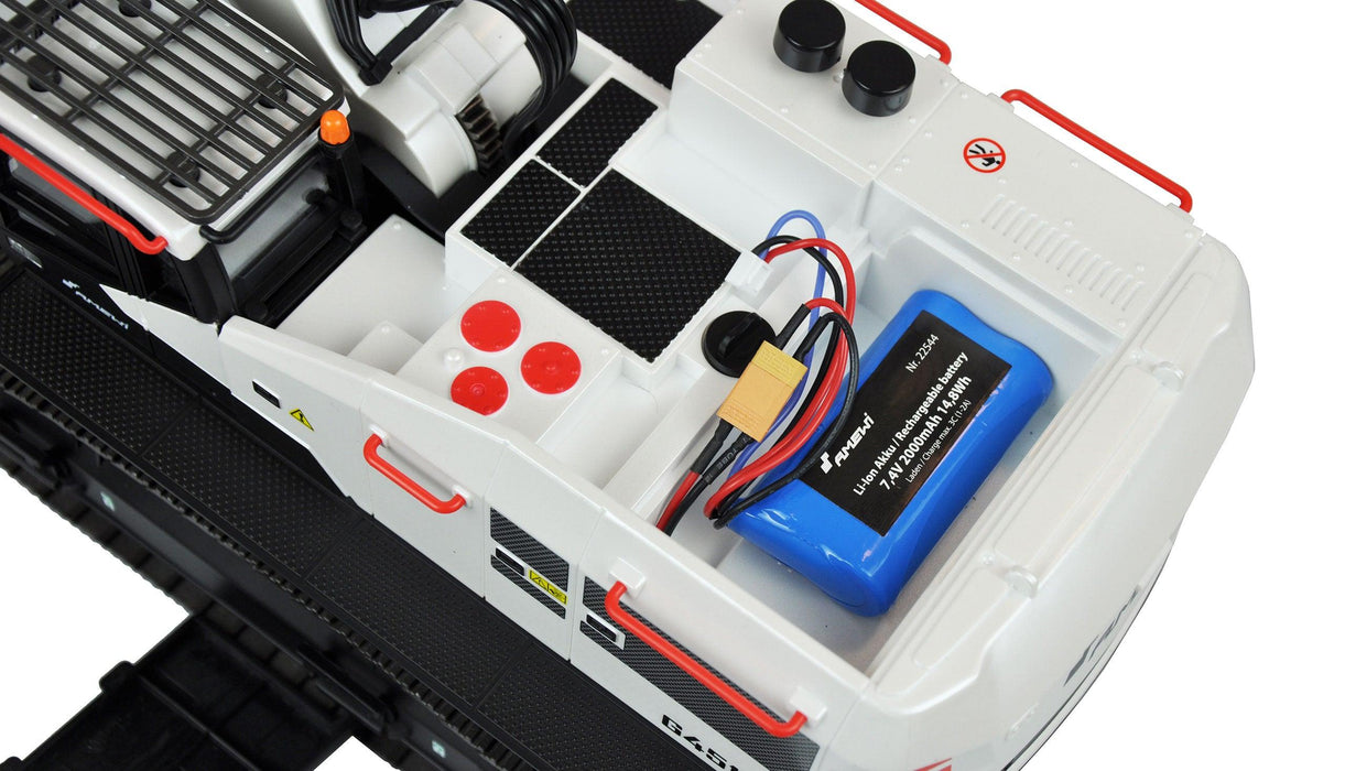 Amewi G451E Excavator 1/14 PNP (Metal Part, white)