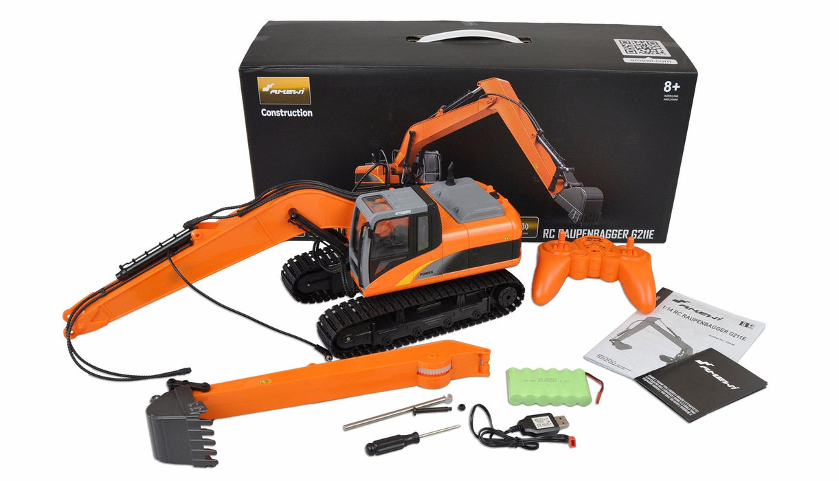 Amewi G211E Bagger 1/14 PNP (orange)