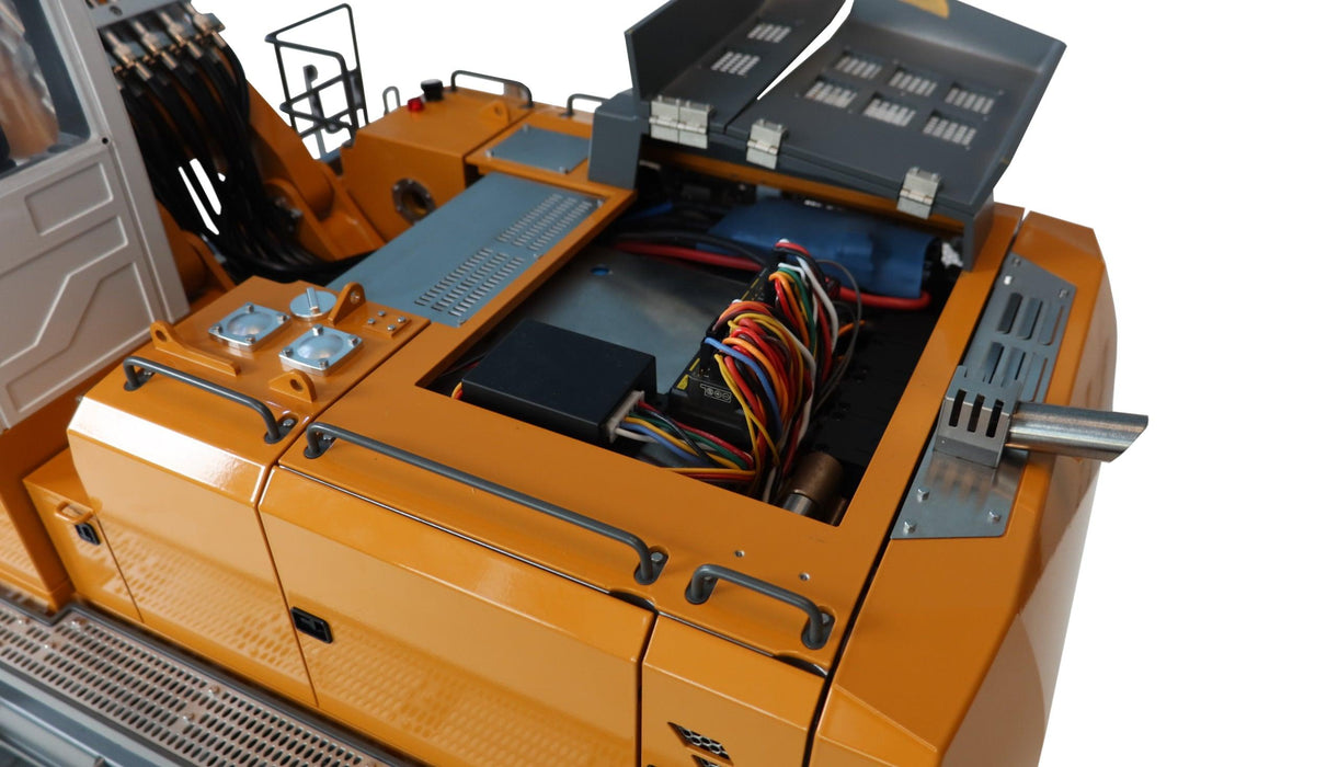 Amewi 970-200 SME Hydraulikbagger 1/13,5 PNP (Metall, gelb)