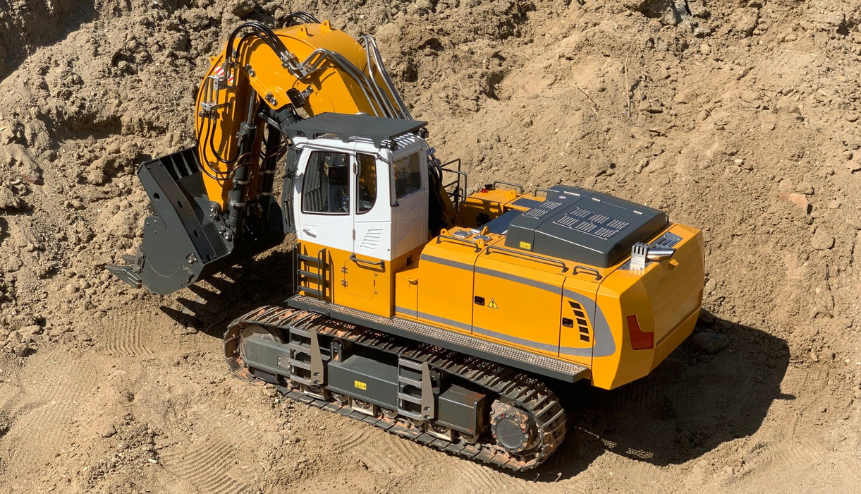 Amewi 970-200 SME Hydraulikbagger 1/13,5 PNP (Metall, gelb)