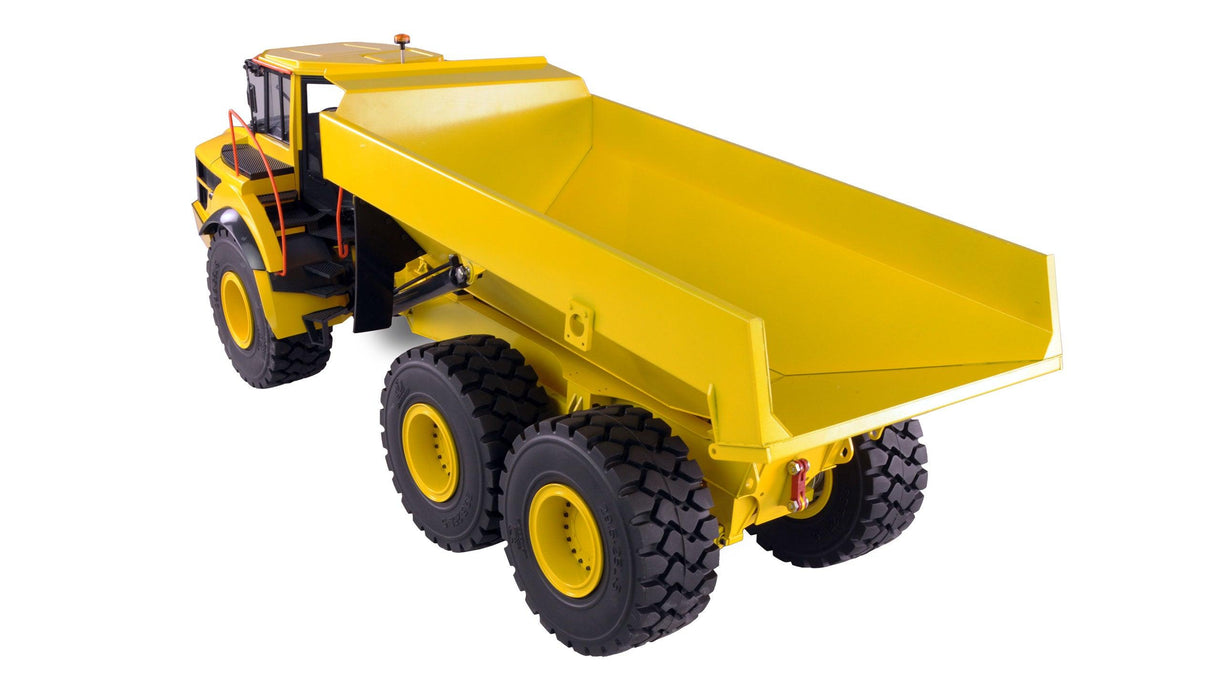 Amewi G121H Hydraulic Dump Truck 1/14 PNP (Metaal, geel)