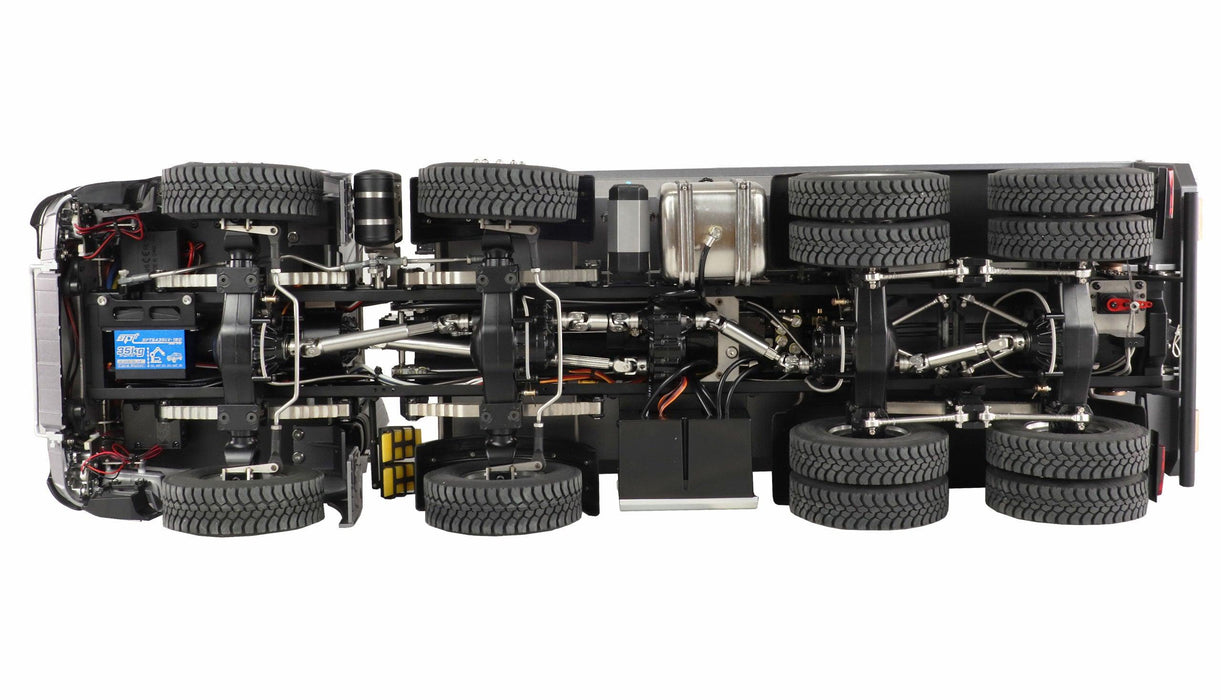 Amewi Mercedes-Benz Arocs Hydraulic Dump Truck Pro 8x8 1/14 PNP (Metaal, grijs)