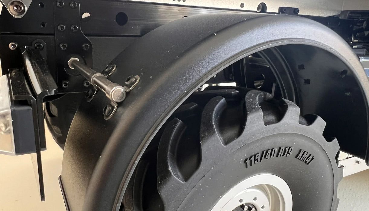 Mercedes-Benz Unimog Porte-outil Chenille 1/10 RTR (Oranje)