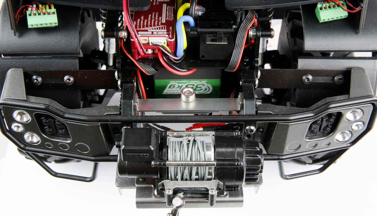 Mercedes-Benz Unimog Implement Carrier Crawler 1/10 RTR (Anthracite)