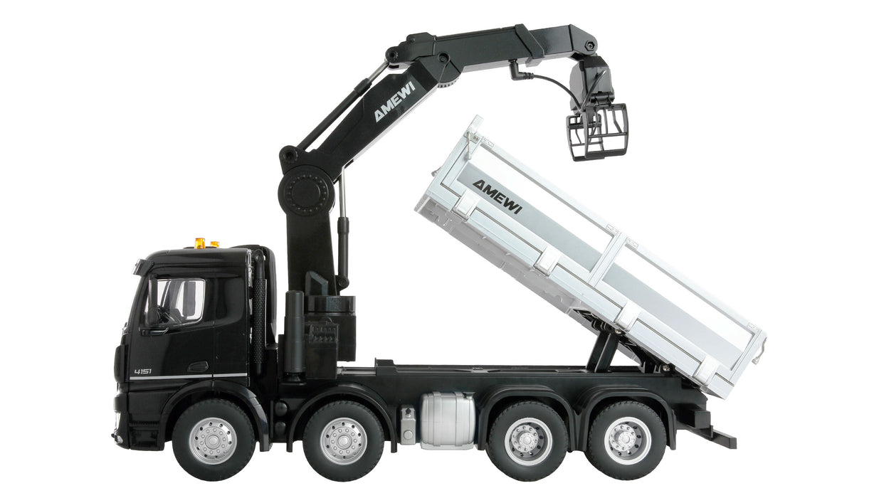 Amewi Mercedes-Benz Arocs Crane Truck 8x4/4 4WD 1/18 PNP