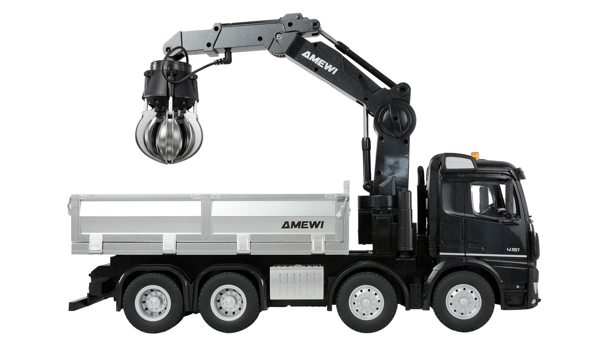 Amewi Mercedes-Benz Arocs Crane Truck 8x4/4 4WD 1/18 PNP