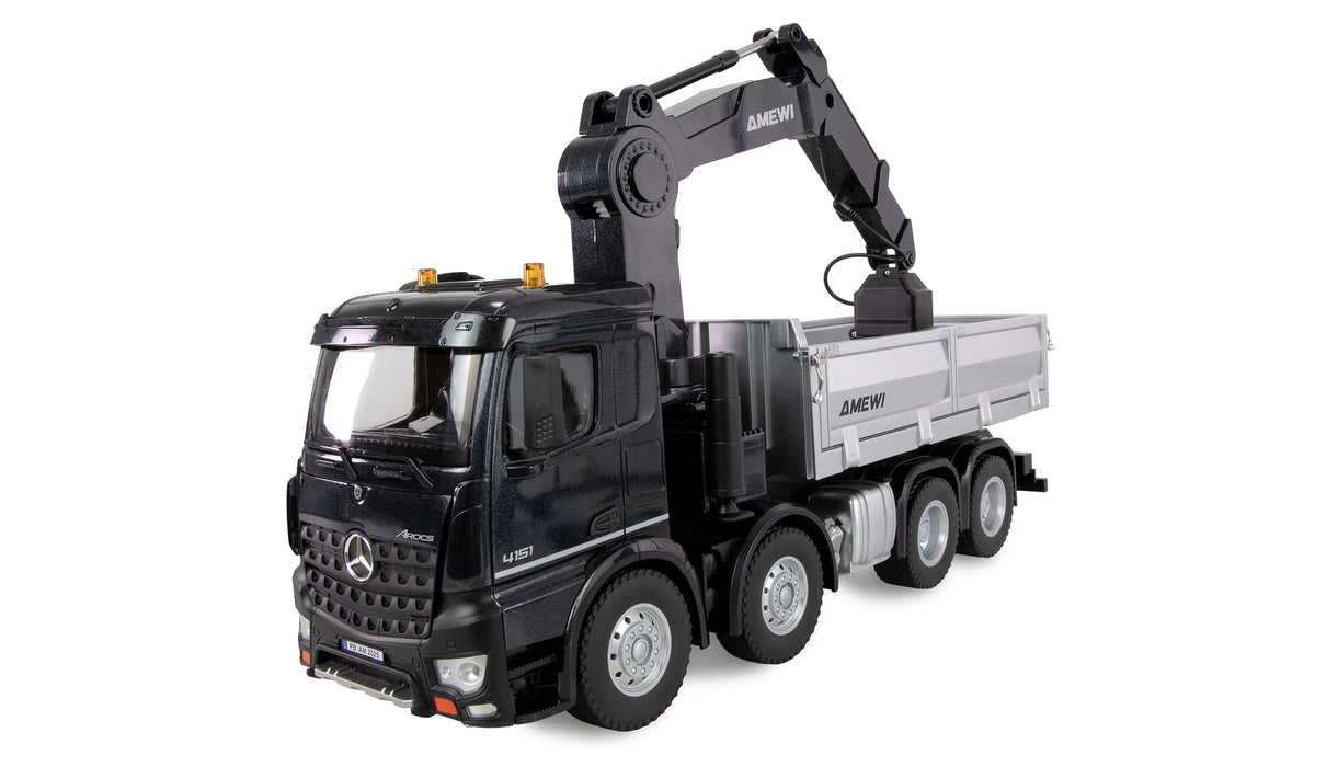 Amewi Mercedes-Benz Arocs Crane Truck 8x4/4 4WD 1/18 PNP