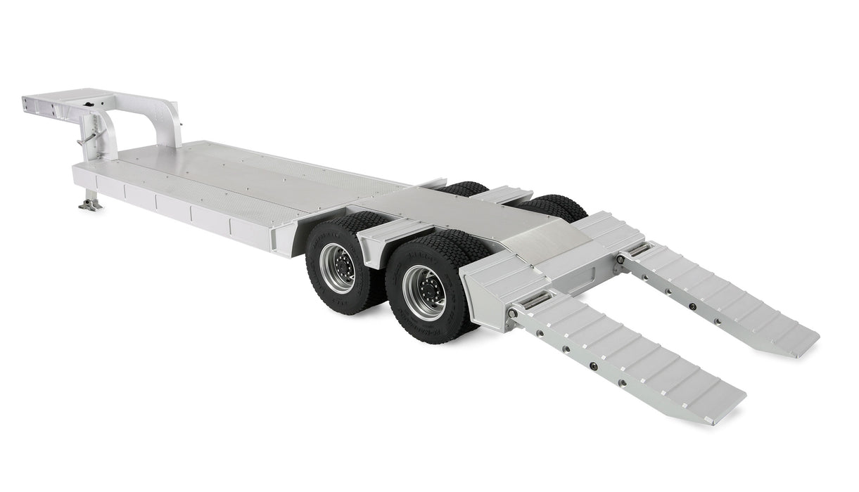 Amewi Low Flatbed Trailer mit Doppelachse 1/14 KIT (Aluminium)