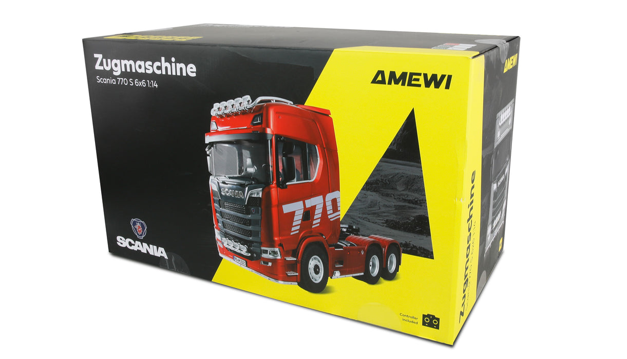 Amewi Scania 770 S Traktor-Einheit 6x6 1/14 PNP (Grün)