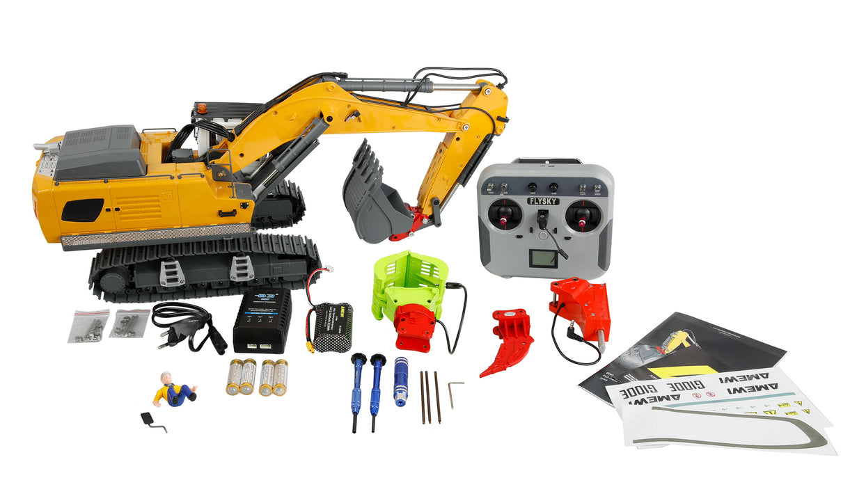 Amewi G100E Pelle métallique complète 1/18 PNP