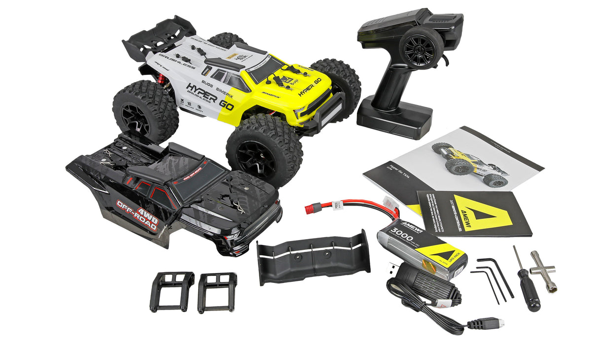 MJX Hyper Go TX14 Truggy Brushless 4WD 1/14 PNP