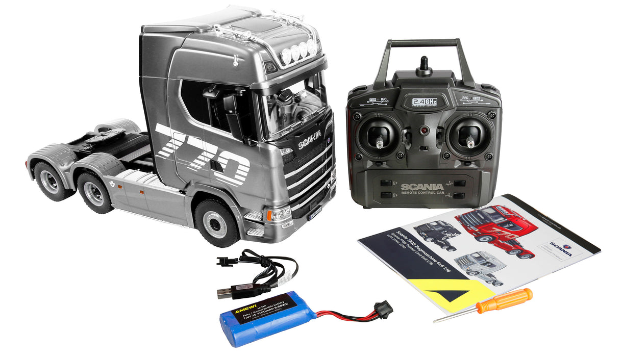 Amewi Scania 770 S Tractor Unit 6x4 1/18 PNP (Silver)