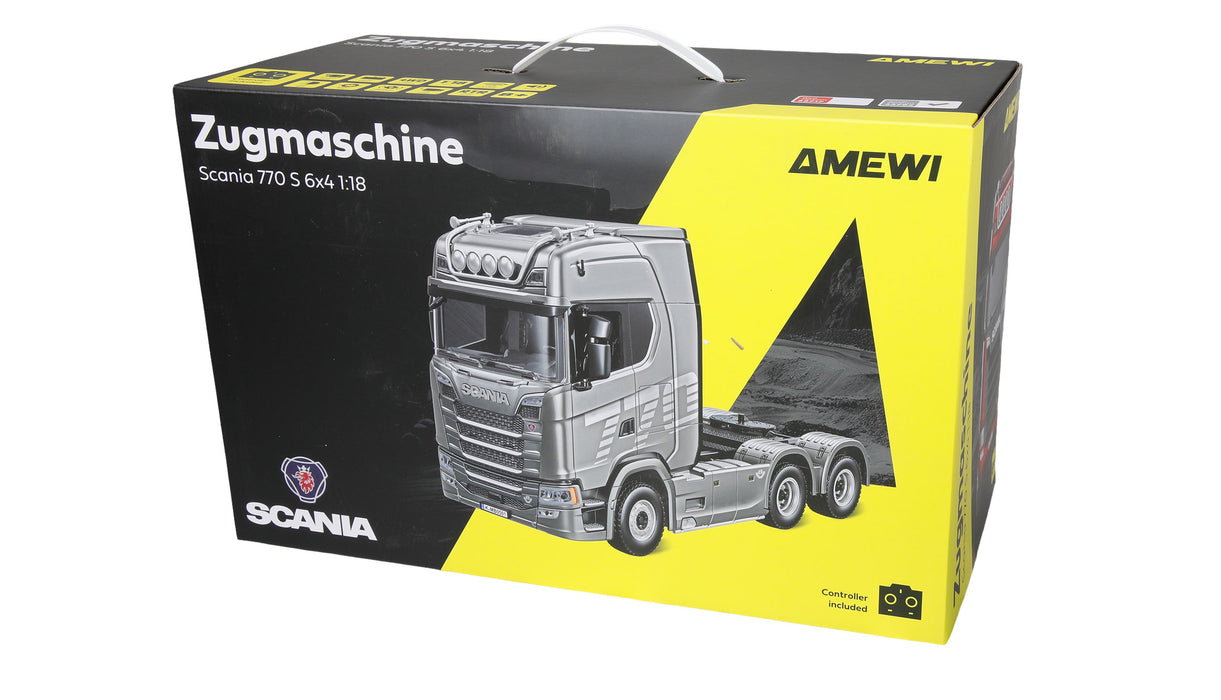 Amewi Scania 770 S Tractor Unit 6x4 1/18 PNP (Silver)