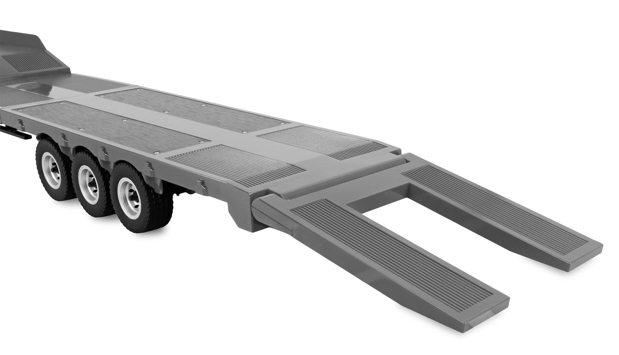 Amewi Flatbed Semi-Trailer Three Axles for Scania 1/18 (Silver)