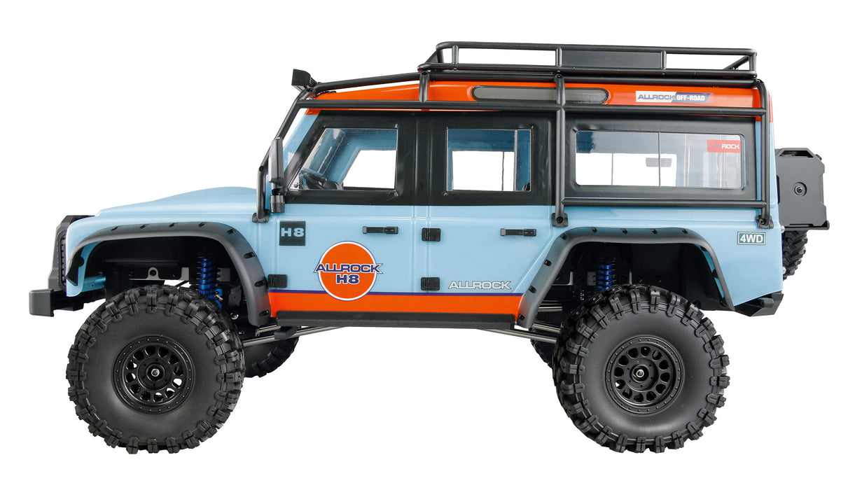 Amewi ALLRock H8 V2 Brushless Crawler 1/8 PNP (Blue/Orange)