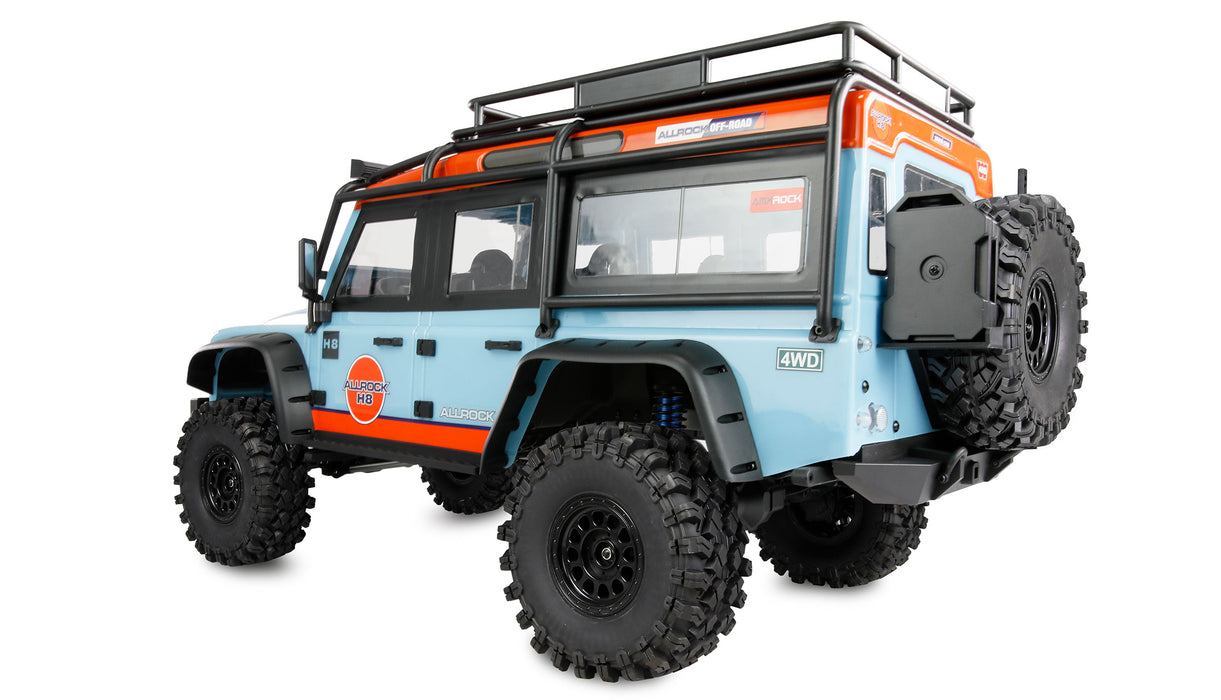 Amewi ALLRock H8 V2 Brushless Crawler 1/8 PNP (Blue/Orange)