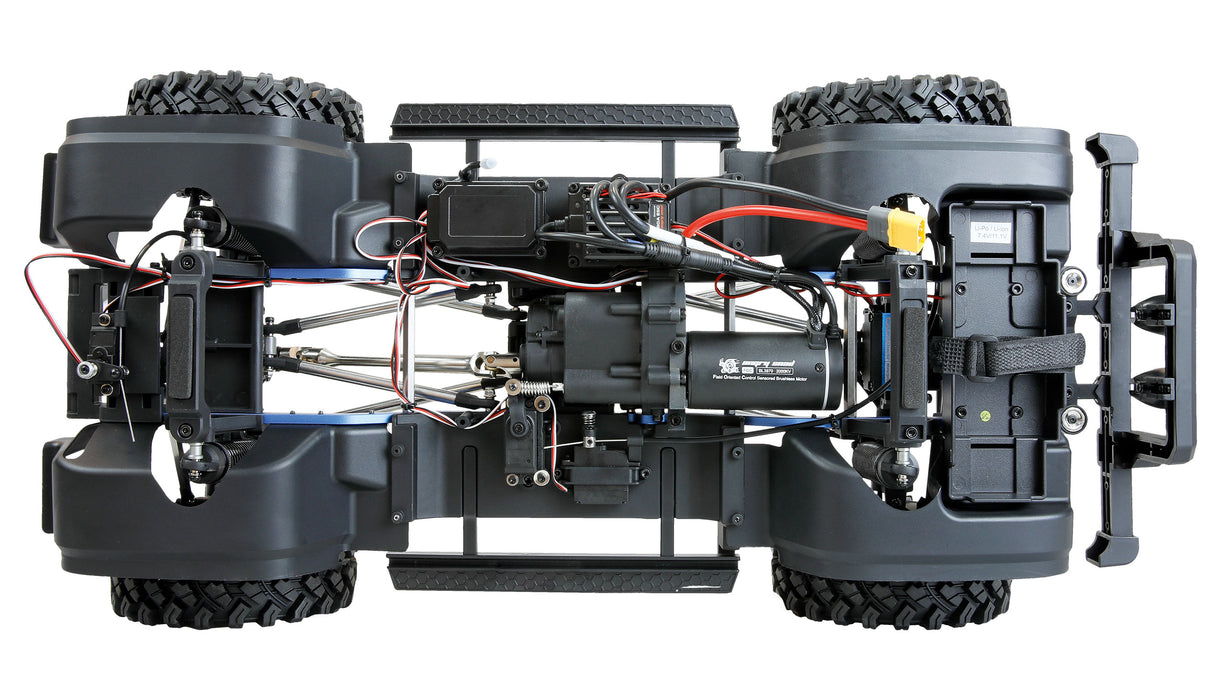 Amewi ALLRock H8 V2 Brushless Crawler 1/8 PNP (Blue/Orange)