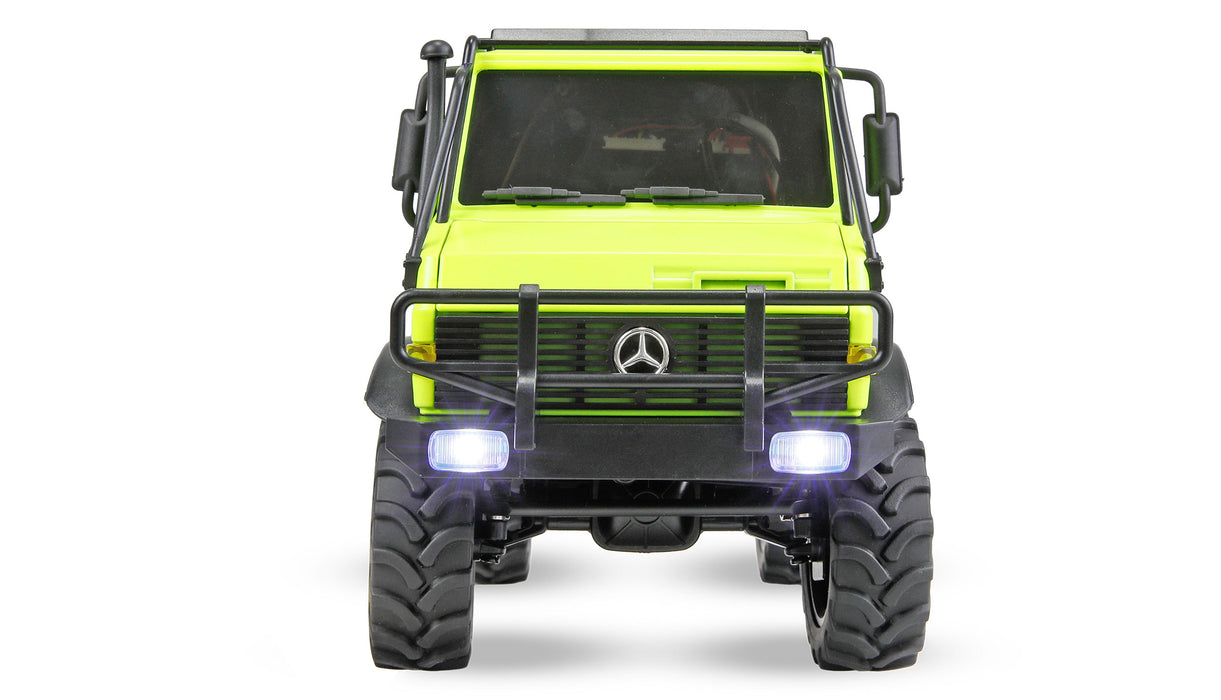 Amewi Mercedes-Benz Unimog U4000 Scale Crawler 4WD 1/18 PNP (Green)