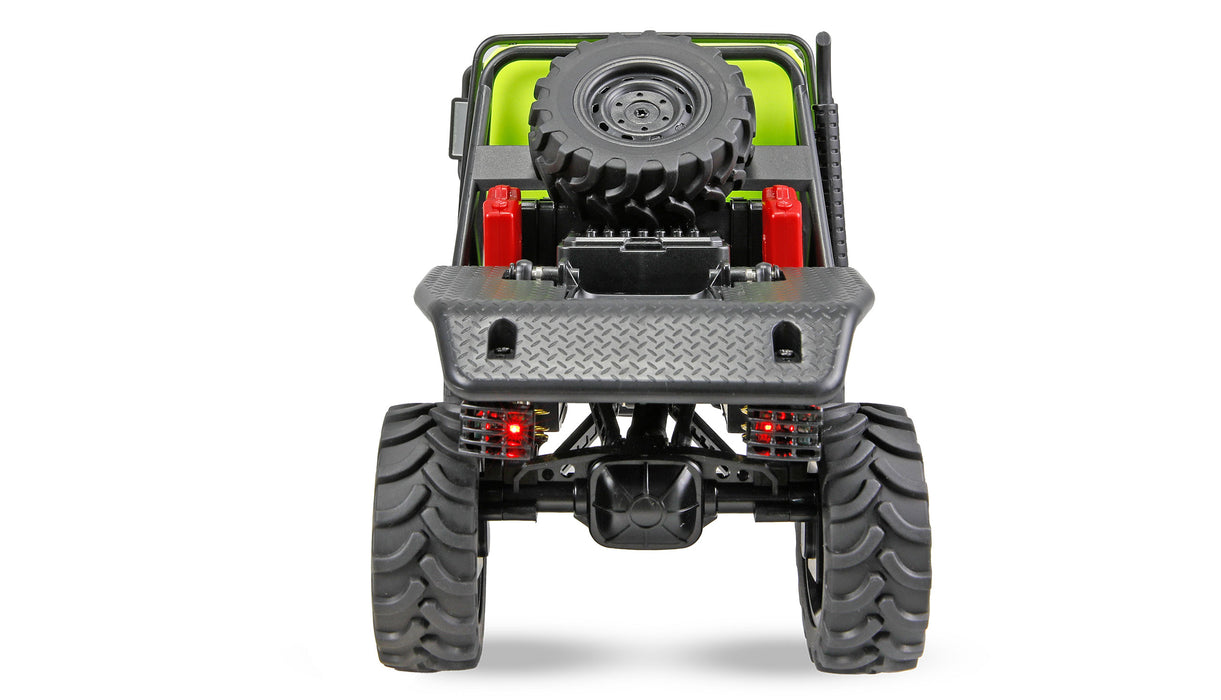 Amewi Mercedes-Benz Unimog U4000 Scale Crawler 4WD 1/18 PNP (Green)