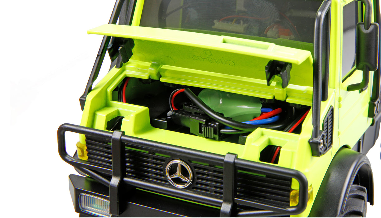 Amewi Mercedes-Benz Unimog U4000 Scale Crawler 4WD 1/18 PNP (Green)
