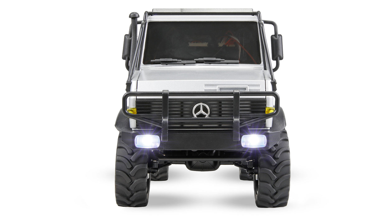 Amewi Mercedes-Benz Unimog U4000 Scale Crawler 4WD 1/18 PNP (Grey)