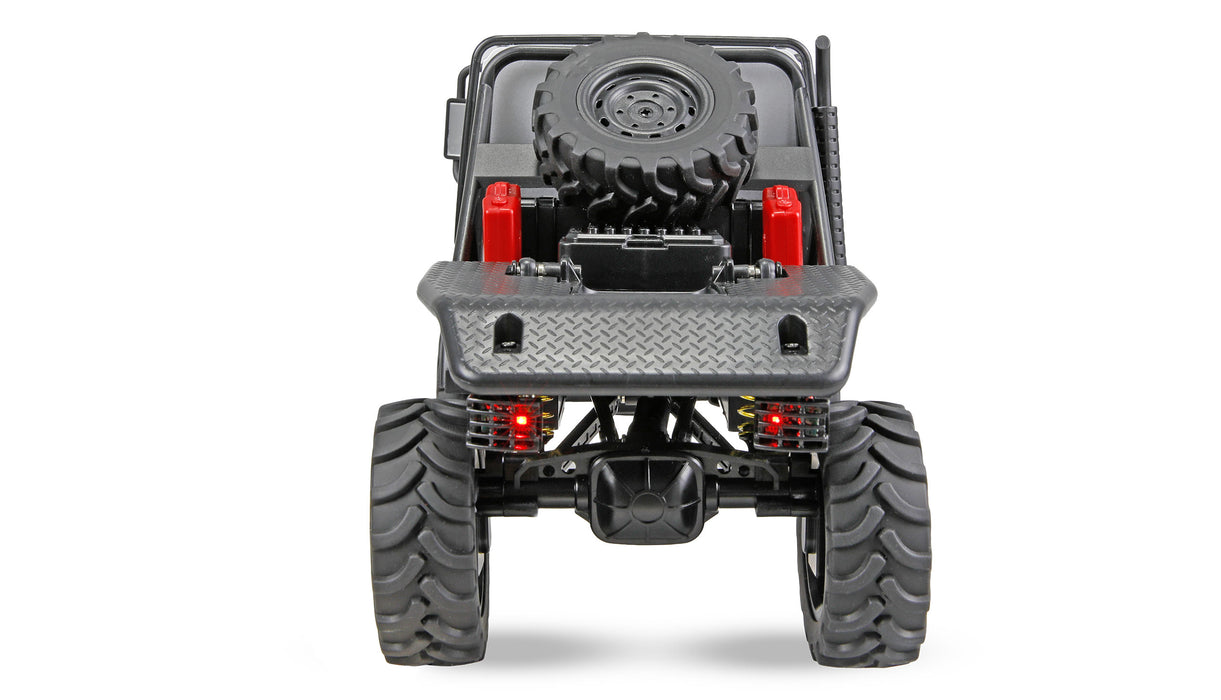 Amewi Mercedes-Benz Unimog U4000 Scale Crawler 4WD 1/18 PNP (Grey)