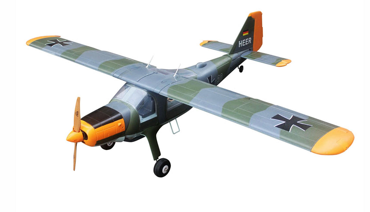 Amewi AMXFlight DO-27 Militaire 1600mm Avion BNF (camouflage, Schuim)
