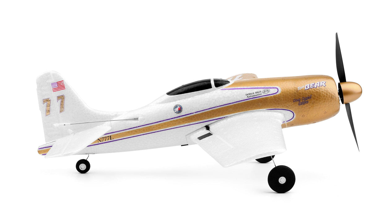 Amewi AMXFlight F8F Rare Bear Avion 383mm PNP (Mousse)