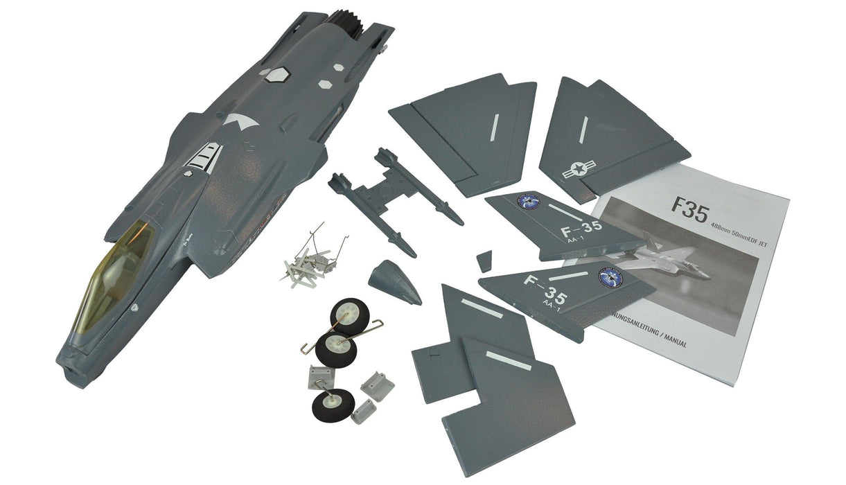 Amewi AMXFlight F-35 Jet 488mm Avion BNF (Schuim)