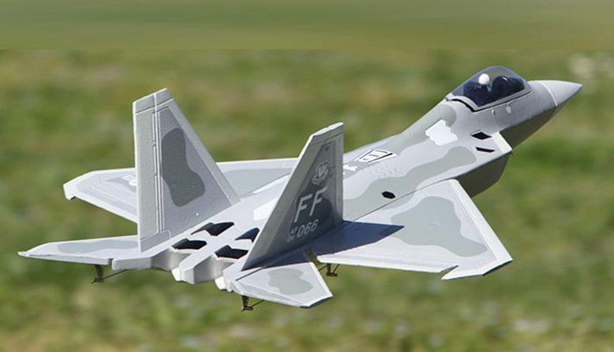 Amewi AMXFlight F-22 Raptor 510mm Avion BNF (Mousse)