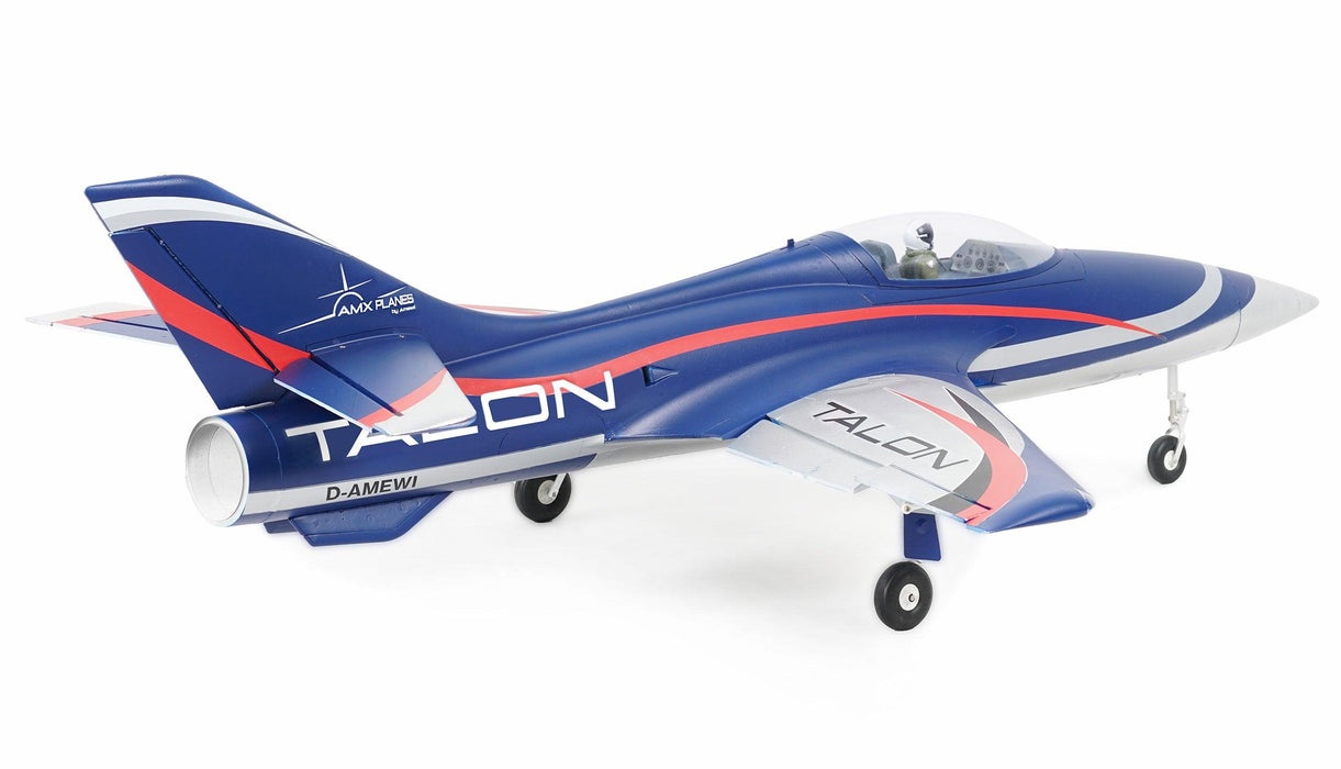 Amewi AMXPlanes Talon EDF Jet 1100mm Aircraft BNF (blue, Foam)