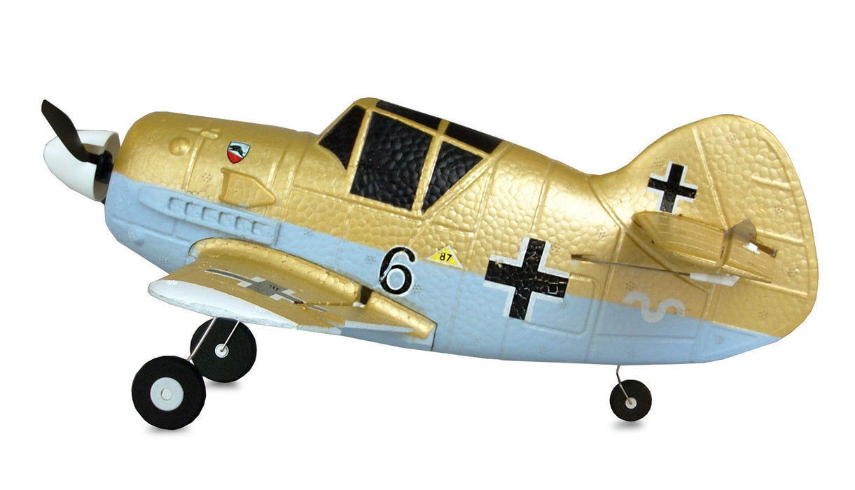 Amewi AMXFlight Cartoon BF-109 Avion 350mm PNP (Schuim)