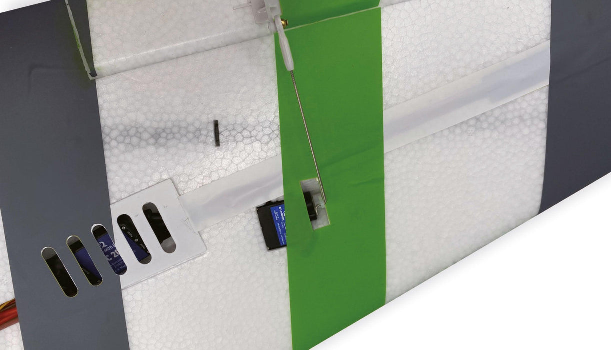 Amewi Eagle Twin V2 40mm EDF Flying Wing BNF (grün, Schaum)