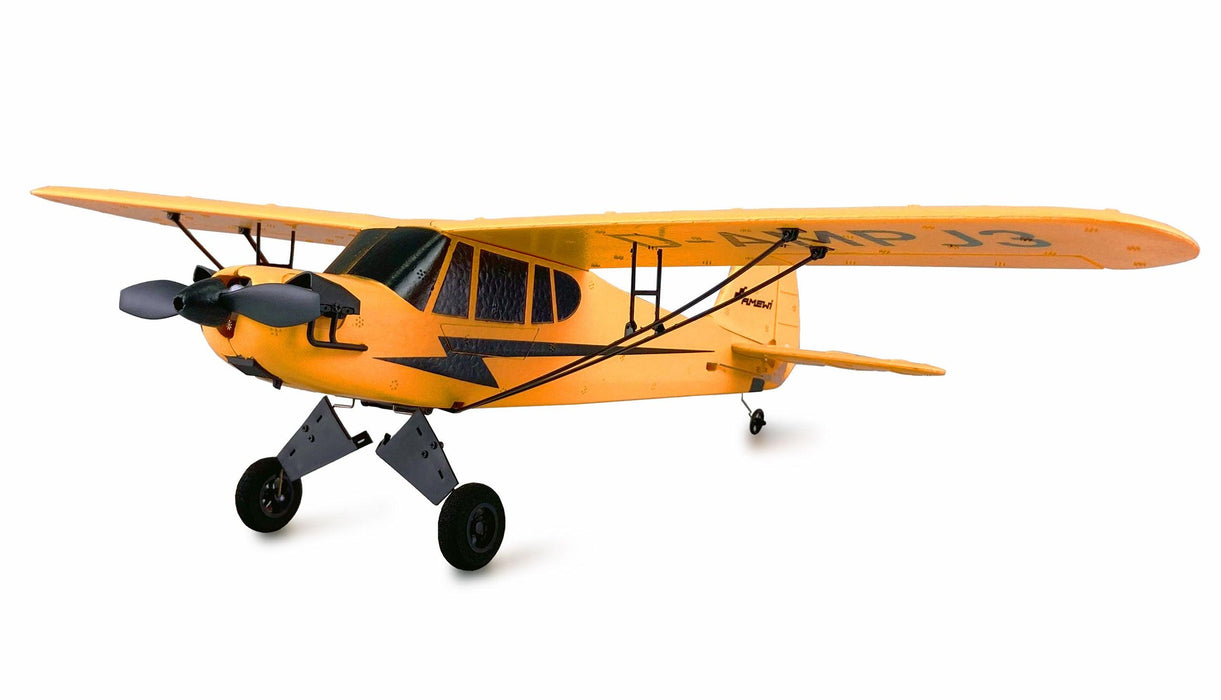 Amewi Piper J-3 Cup w/ Gyro Airplane BNF (Schuim)