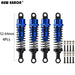 2/4PCS 52-64mm 1/8 Oil Shock Absorber (Aluminium) - upgraderc