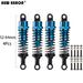 2/4PCS 52-64mm 1/8 Oil Shock Absorber (Aluminium) - upgraderc